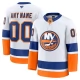 Miesten New York Islanders Custom Pelipaita Valkoinen Premium Vieras