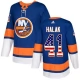 Miesten New York Islanders Jaroslav Halak 41 Pelipaita USA Flag Fashion Sininen Authentic