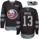 Miesten New York Islanders Mathew Barzal 13 Pelipaita 1917-2017 100th Anniversary Patch Musta Authentic