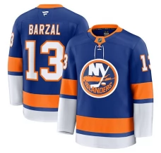 Miesten New York Islanders Mathew Barzal 13 Pelipaita Royal Premium Koti