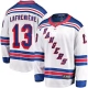 Miesten New York Rangers Alexis Lafrenière 13 Pelipaita Valkoinen Premier Breakaway Vieras