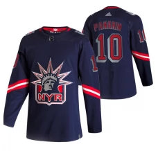 Miesten New York Rangers Artemi Panarin 10 Pelipaita 2020-21 Reverse Retro Navy Authentic