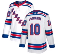 Miesten New York Rangers Artemi Panarin 10 Pelipaita Valkoinen Authentic