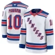 Miesten New York Rangers Artemi Panarin 10 Pelipaita Valkoinen Premium Vieras