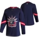 Miesten New York Rangers Blank Pelipaita 2020-21 Reverse Retro Navy Authentic