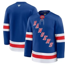 Miesten New York Rangers Blank Pelipaita Sininen Premium Koti