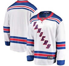 Miesten New York Rangers Blank Pelipaita Valkoinen Breakaway Vieras