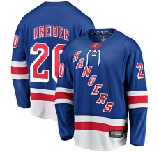 Miesten New York Rangers Chris Kreider 20 Pelipaita Sininen Breakaway Koti