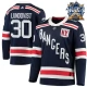 Miesten New York Rangers Henrik Lundqvist 30 Pelipaita 2018 Winter Classic Patch Navy Authentic