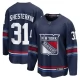 Miesten New York Rangers Igor Shesterkin 31 Pelipaita Navy Premier Breakaway Vaihtoehtoinen