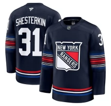 Miesten New York Rangers Igor Shesterkin 31 Pelipaita Navy Premium Vaihtoehtoinen
