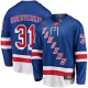 Miesten New York Rangers Igor Shesterkin 31 Pelipaita Sininen Breakaway Koti