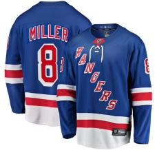 Miesten New York Rangers J.T. Miller 8 Pelipaita Sininen Breakaway Koti