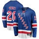 Miesten New York Rangers Jimmy Vesey 26 Pelipaita Sininen Breakaway Koti