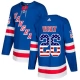 Miesten New York Rangers Jimmy Vesey 26 Pelipaita USA Flag Fashion Royal Sininen Authentic