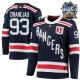 Miesten New York Rangers Mika Zibanejad 93 Pelipaita 2018 Winter Classic Patch Navy Authentic