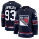 Miesten New York Rangers Mika Zibanejad 93 Pelipaita Navy Premium Vaihtoehtoinen