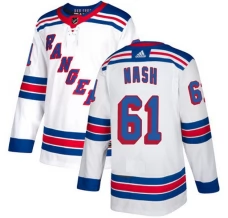 Miesten New York Rangers Rick Nash 61 Pelipaita Valkoinen Authentic