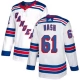 Miesten New York Rangers Rick Nash 61 Pelipaita Valkoinen Authentic
