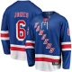 Miesten New York Rangers Zac Jones 6 Pelipaita Sininen Premier Breakaway Koti