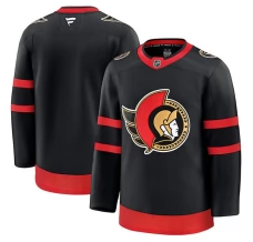 Miesten Ottawa Senators Blank Pelipaita Musta Premium Koti