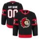 Miesten Ottawa Senators Custom Pelipaita Musta Authentic Pro Koti