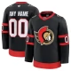 Miesten Ottawa Senators Custom Pelipaita Musta Premium Koti