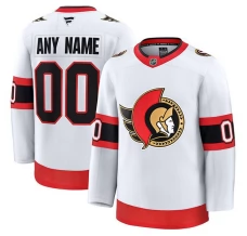 Miesten Ottawa Senators Custom Pelipaita Valkoinen Premium Vieras