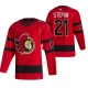 Miesten Ottawa Senators Derek Stepan 21 Pelipaita 2020-21 Reverse Retro Punainen Authentic