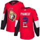 Miesten Ottawa Senators Dion Phaneuf 2 Pelipaita USA Flag Fashion Punainen Authentic
