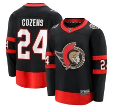 Miesten Ottawa Senators Dylan Cozens 24 Pelipaita Musta Breakaway Koti