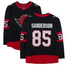 Miesten Ottawa Senators Jake Sanderson 85 Pelipaita Musta Breakaway Koti
