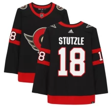 Miesten Ottawa Senators Tim Stützle 18 Pelipaita 2022-23 Musta Authentic Koti