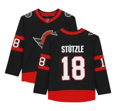 Miesten Ottawa Senators Tim Stützle 18 Pelipaita Musta Authentic Koti
