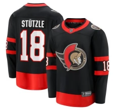 Miesten Ottawa Senators Tim Stützle 18 Pelipaita Musta Breakaway Koti
