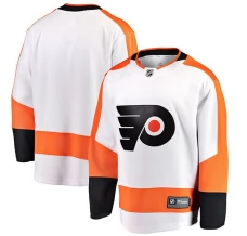Miesten Philadelphia Flyers Blank Pelipaita Valkoinen Breakaway Vieras