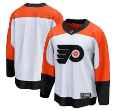 Miesten Philadelphia Flyers Blank Pelipaita Valkoinen Oranssi Premier Breakaway Vieras