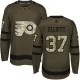 Miesten Philadelphia Flyers Brian Elliott 37 Pelipaita Camo Green Authentic