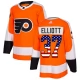 Miesten Philadelphia Flyers Brian Elliott 37 Pelipaita USA Flag Fashion Oranssi Authentic