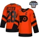 Miesten Philadelphia Flyers Claude Giroux 28 Pelipaita 2019 Stadium Series Patch Musta Authentic