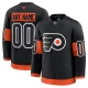 Miesten Philadelphia Flyers Custom Pelipaita Musta Premium Vaihtoehtoinen