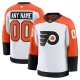 Miesten Philadelphia Flyers Custom Pelipaita Valkoinen Premium Vieras