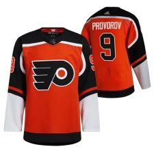 Miesten Philadelphia Flyers Ivan Provorov 9 Pelipaita 2020-21 Reverse Retro Oranger Authentic