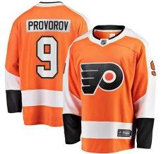 Miesten Philadelphia Flyers Ivan Provorov 9 Pelipaita Oranssi Breakaway Koti