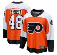 Miesten Philadelphia Flyers Morgan Frost 48 Pelipaita Poltettu Oranssi Breakaway Koti