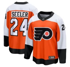 Miesten Philadelphia Flyers Nick Seeler 24 Pelipaita Poltettu Oranssi Breakaway Koti