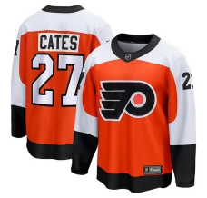 Miesten Philadelphia Flyers Noah Cates 27 Pelipaita Poltettu Oranssi Breakaway Koti