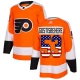 Miesten Philadelphia Flyers Shayne Gostisbehere 53 Pelipaita USA Flag Fashion Oranssi Authentic