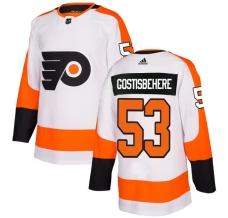 Miesten Philadelphia Flyers Shayne Gostisbehere 53 Pelipaita Valkoinen Authentic