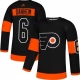 Miesten Philadelphia Flyers Travis Sanheim 6 Pelipaita 2018-19 Musta Authentic
